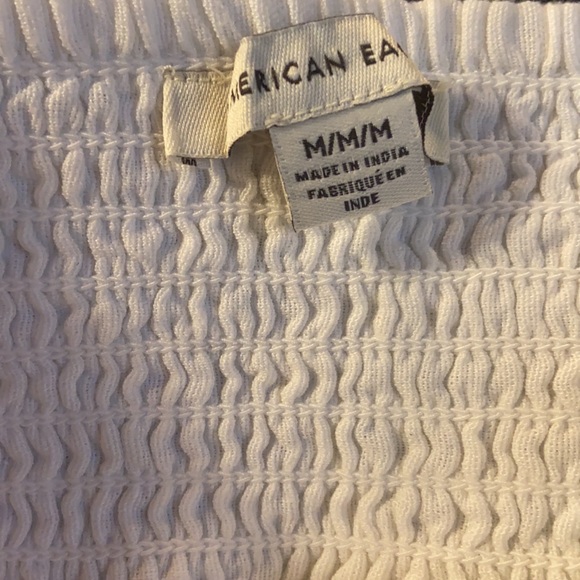 American Eagle White Tiered Eyelet Skirt - Picture 6 of 7